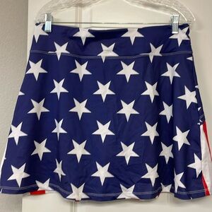 Stars and Stripes golf skirt